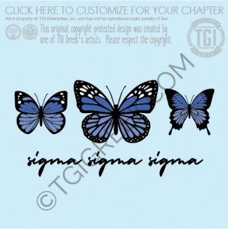 Sigma Sigma Sigma – RMC Summer Pack Butterfly