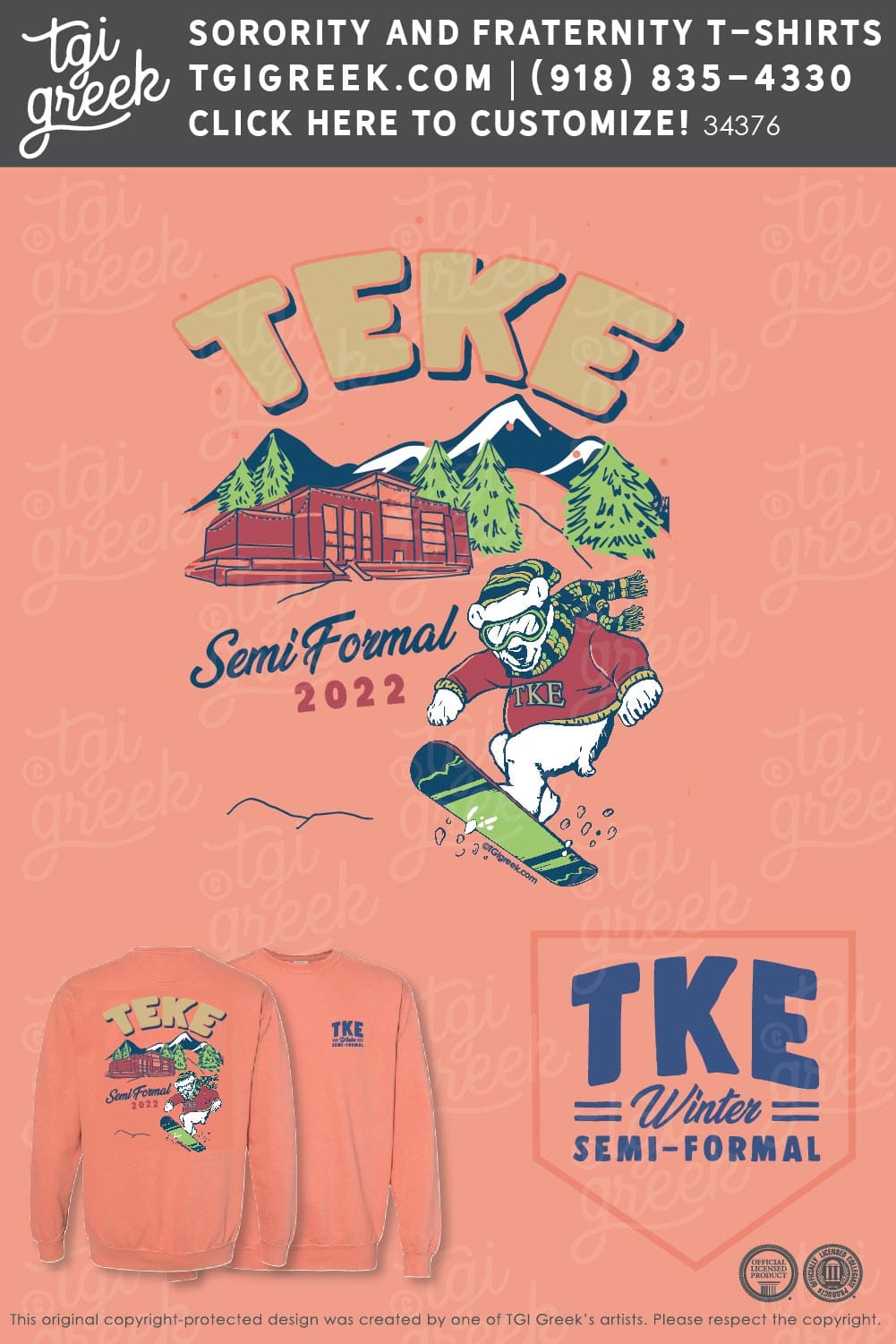 Tau Kappa Epsilon – SCLAR Winter Semi Formal