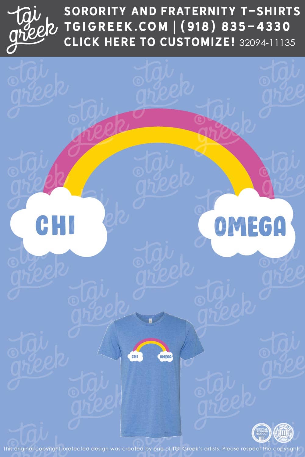 Chi Omega – ROLLS Rainbow