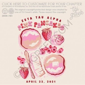 ZTA – OSU pink Pancakes
