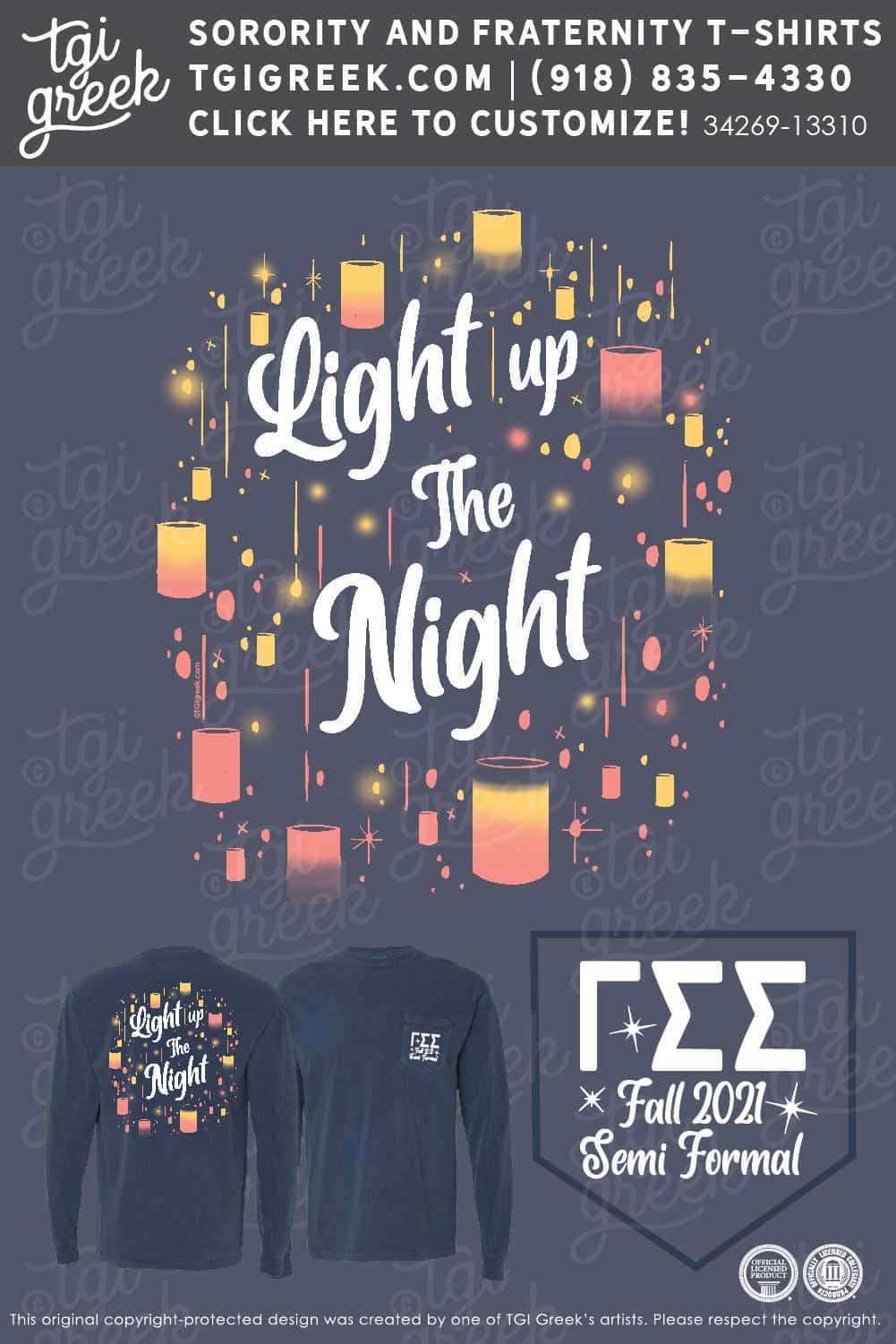 Gamma Sigma Sigma – CLEM Semi Formal