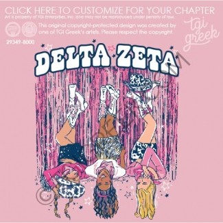 TGI – Delta Zeta Disco Cowgirl