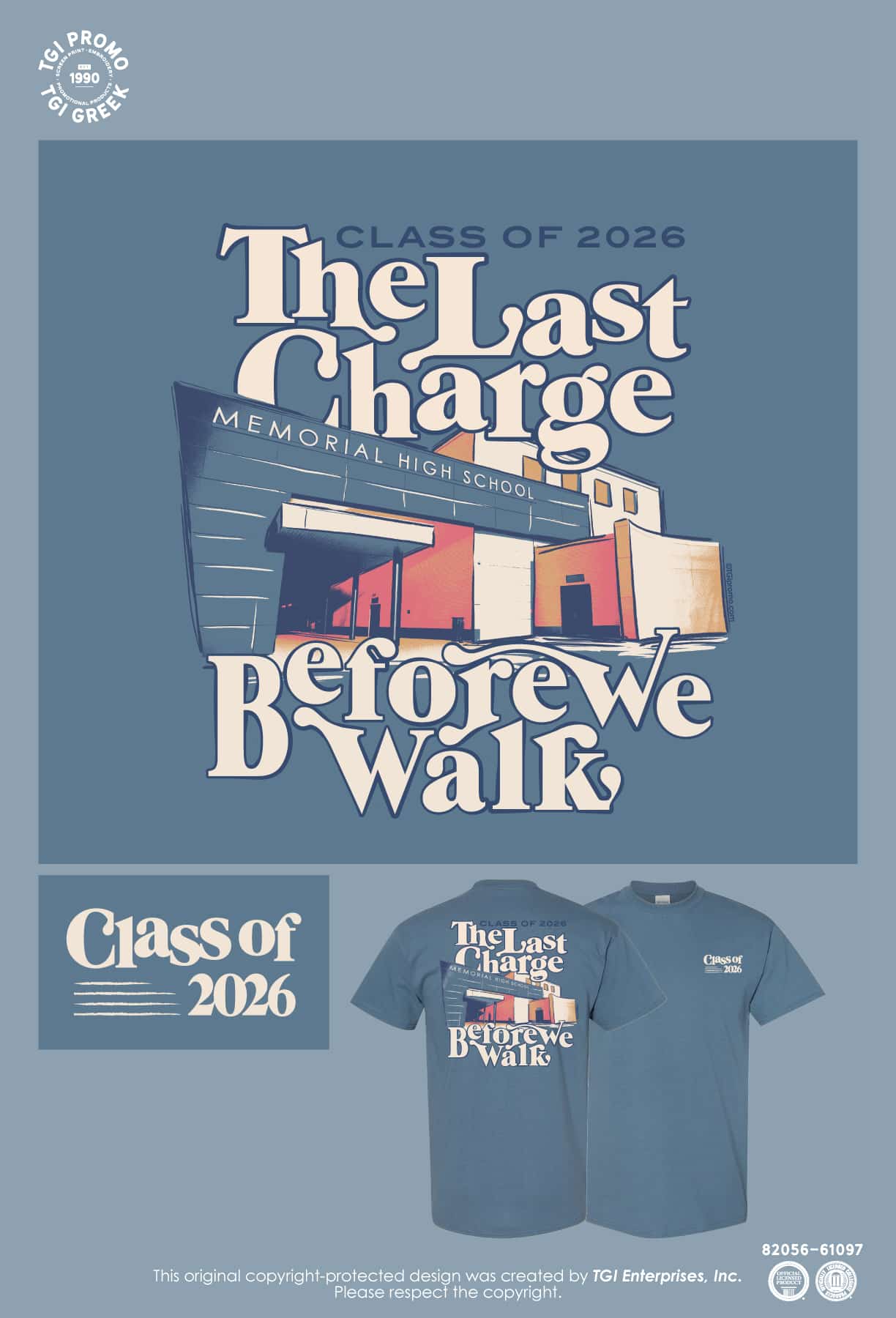 Memorial High School – Senior Merch