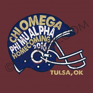 Chi Omega-TU Homecoming Tee