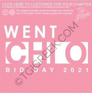 Chi Omega – Bid Day