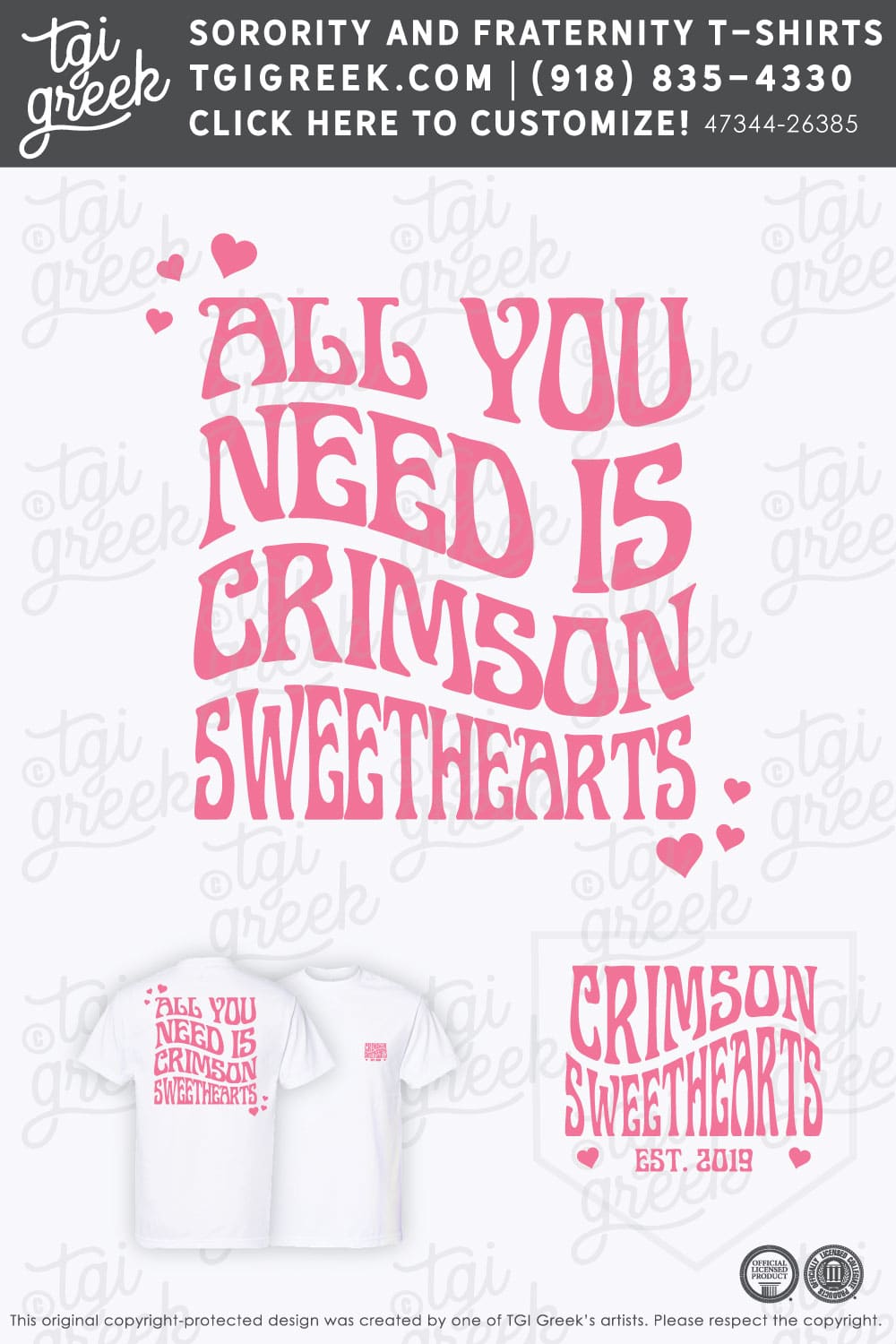 OU – Crimson Sweethearts Spring PR
