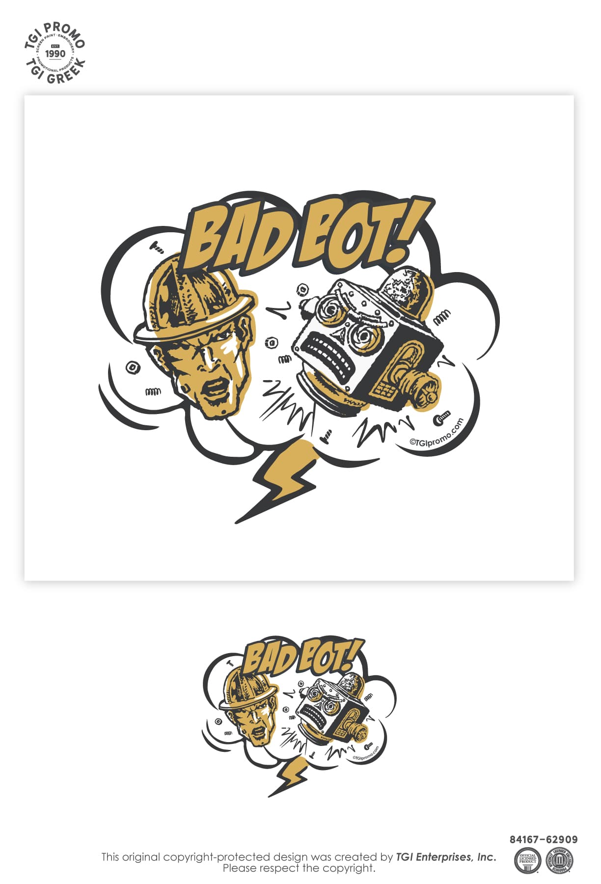 TGI Promo – Driller MGM Sticker