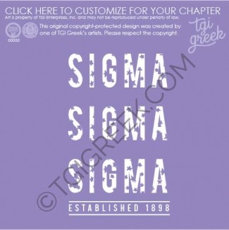 Sigma Sigma Sigma – Bid Day