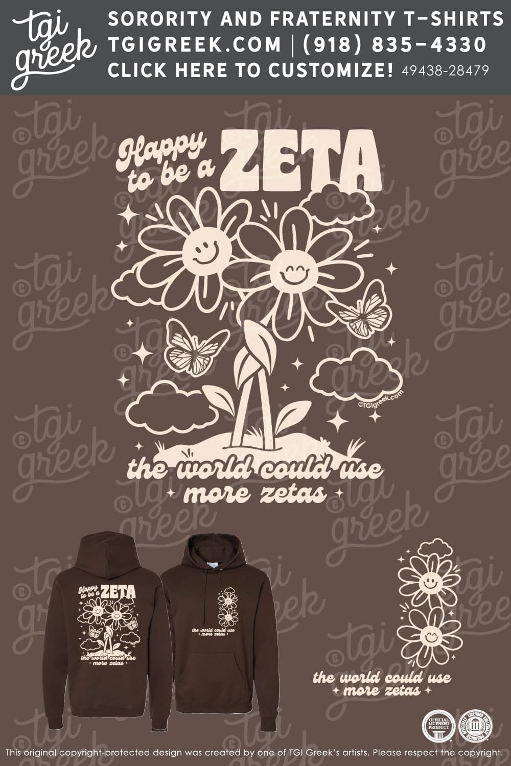 Zeta Tau Alpha – BOISE Chapter Hoodie