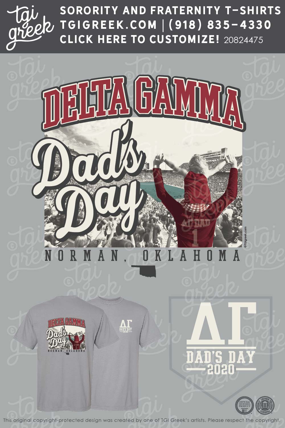 TGI – Delta Gamma Dads Day Little Girl