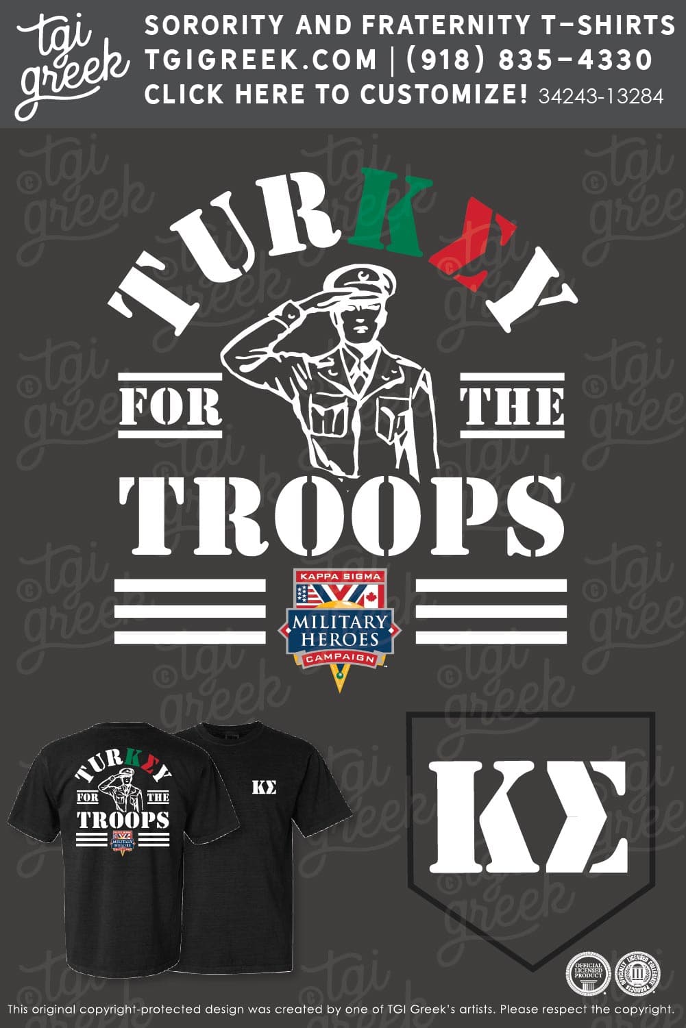 Kappa Sigma – IASU Turkey For The Troops