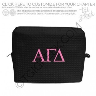 Alpha Gamma Delta – OU makeup Bag