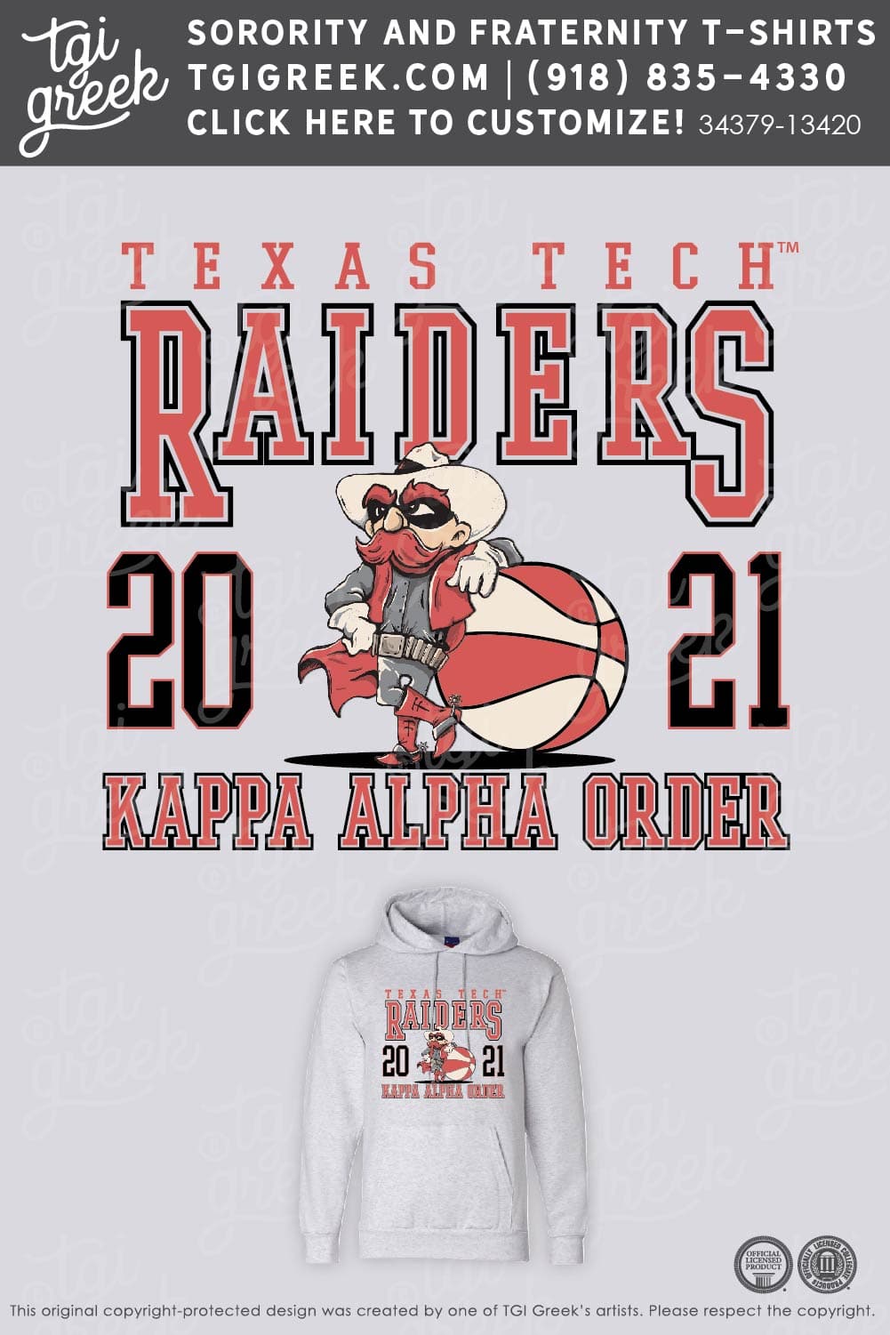 Kappa Alpha Order – TXTECH PR Hoodie