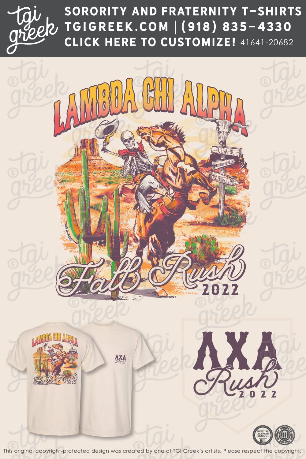 Lambda Chi Alpha – TU Rush Wild West