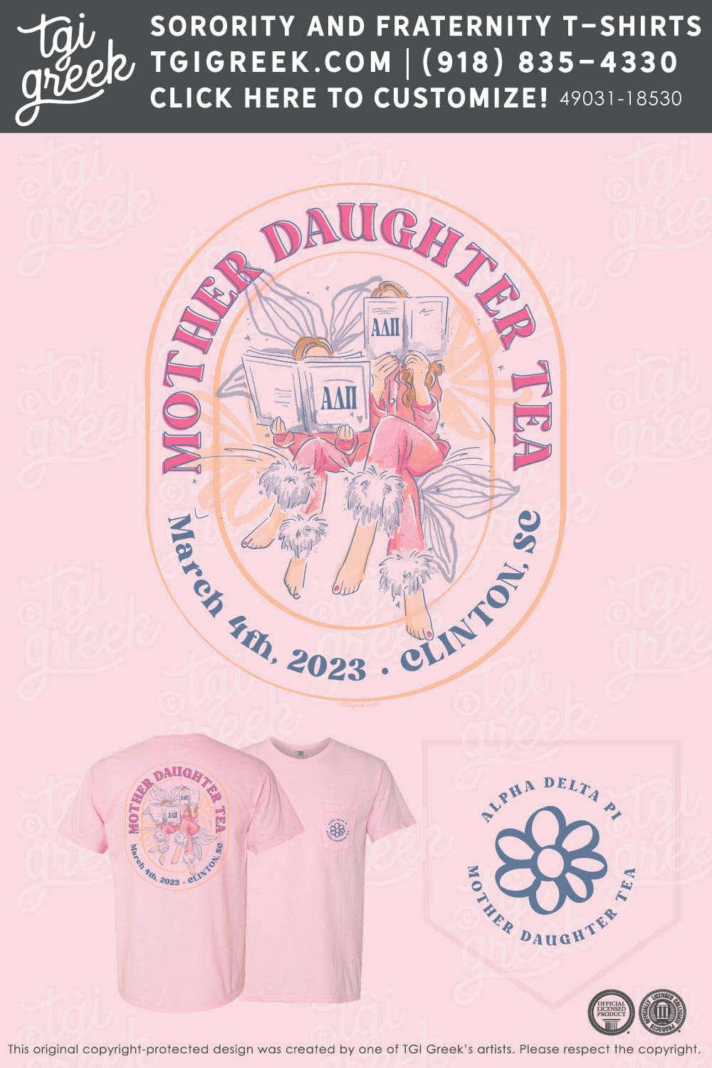 Alpha Delta Pi – PRESBY Mother-Daughter Tea