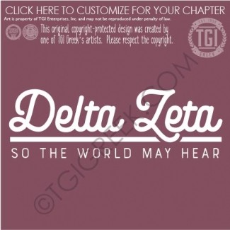 Delta Zeta-UCO recruitment World May Hear