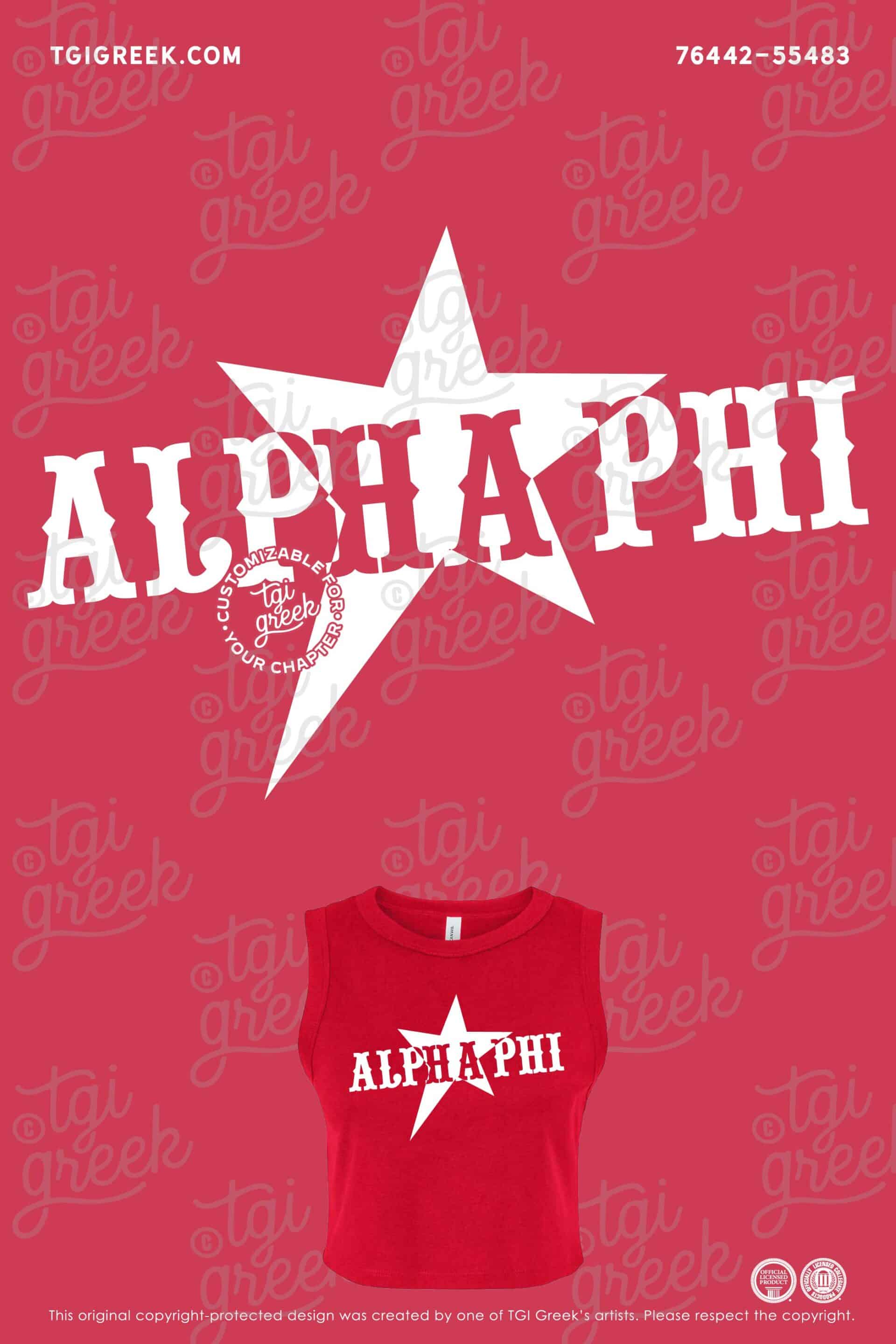 Alpha Phi – UUT Bid Day Tank