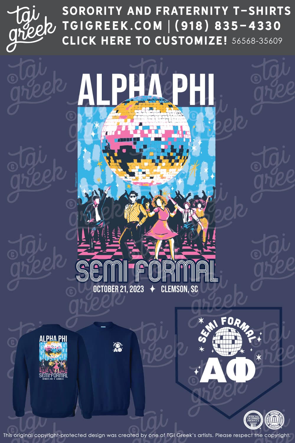 Alpha Phi – CLEM Semi Formal