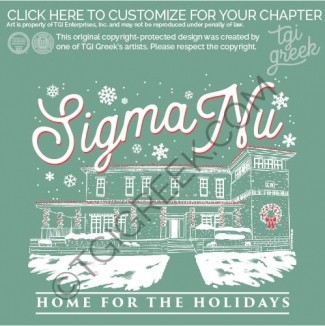 Sigma Nu – TENNK christmas Shirts