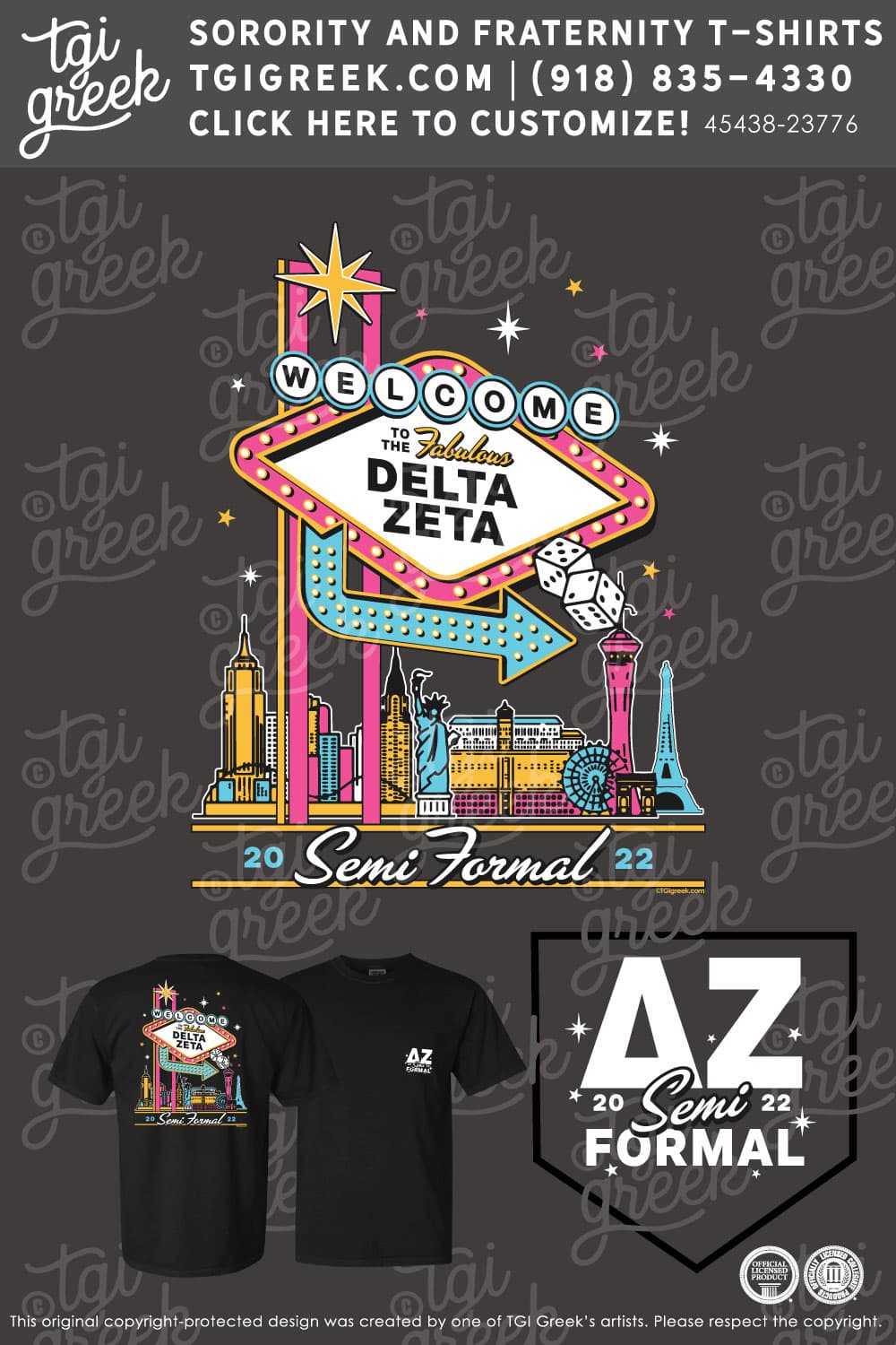TGI – Delta Zeta Name Drops Viva Vegas
