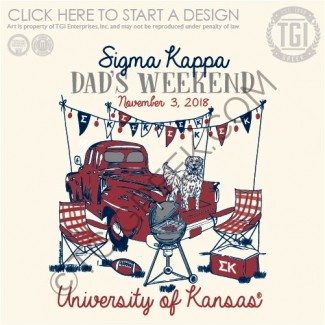 Sigma Kappa-KU Dad's Day Tee