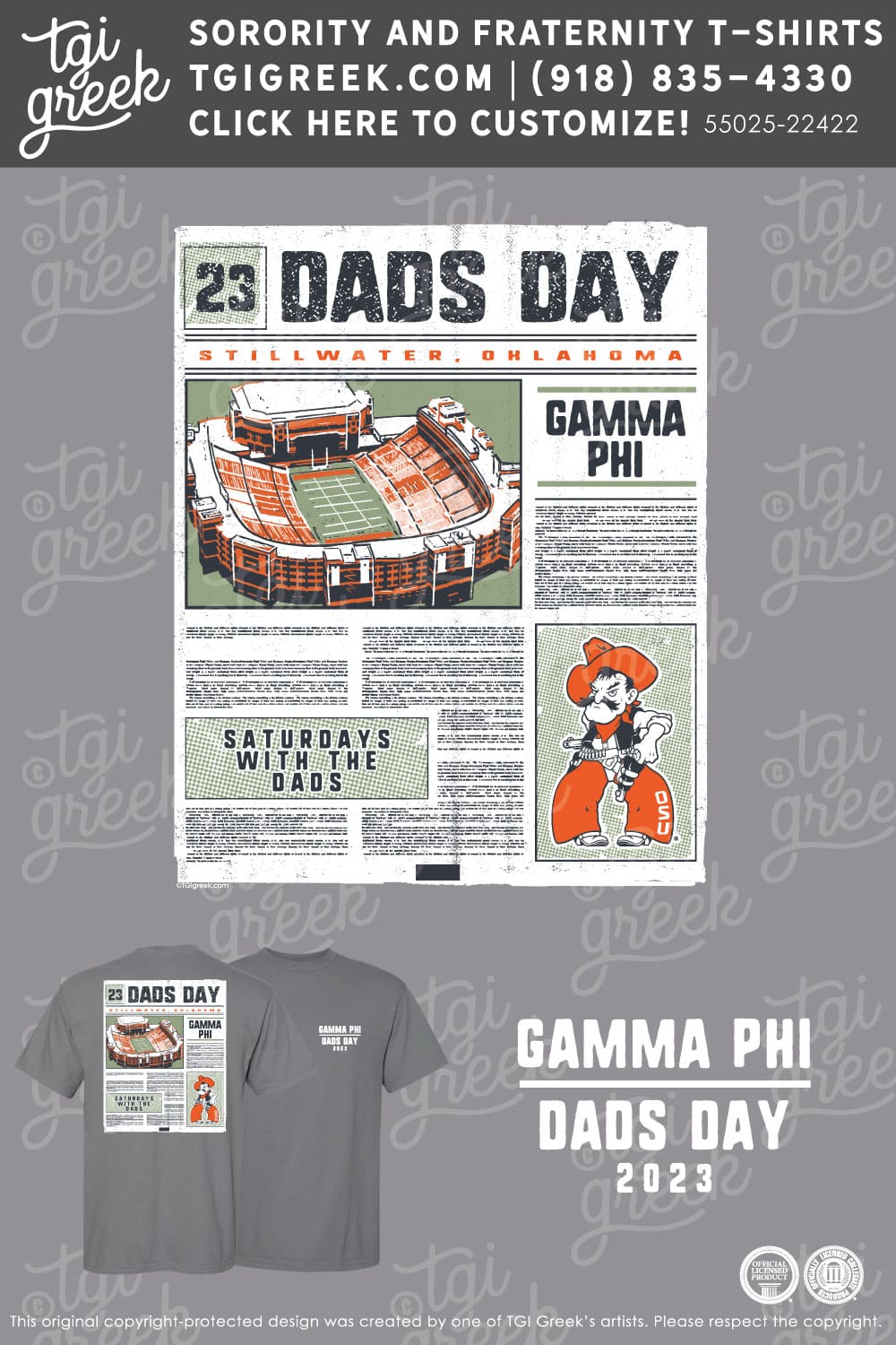 Gamma Phi Beta – OSU Dads Day