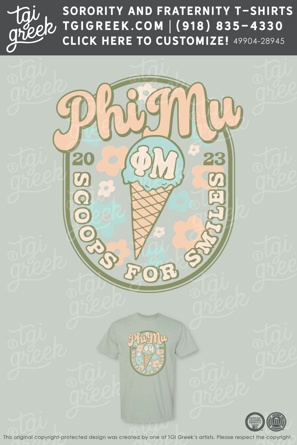 Phi Mu – UCOLBLD Scoops For Smiles
