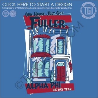 TGI-Alpha Phi Bid Day Full House