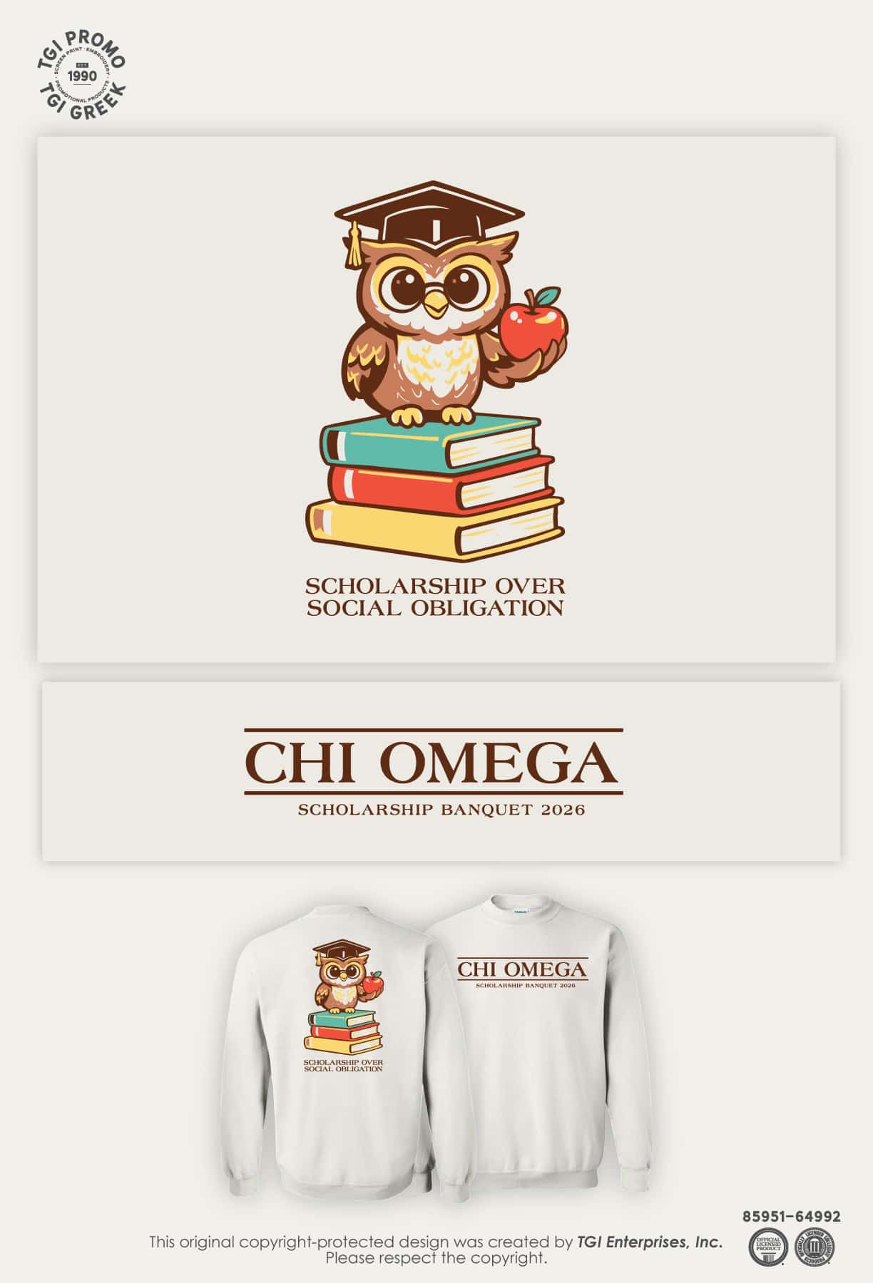 Chi Omega – GSU Scholarship Banquet