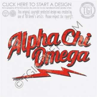Alpha Chi Omega-KU round 1 shirt