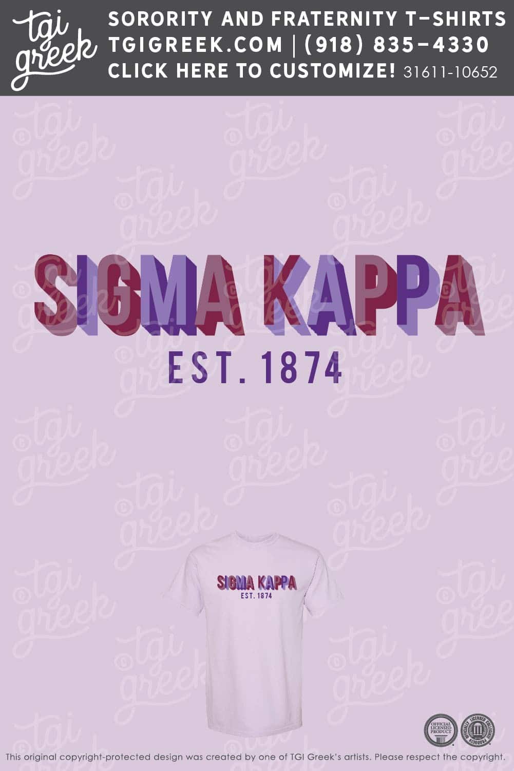 TGI – Sigma Kappa Block Text