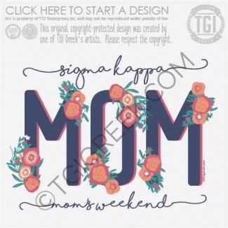 Sigma Kappa – KU Mom's Weekend Shirt