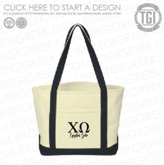 Chi Omega-SFA Tote