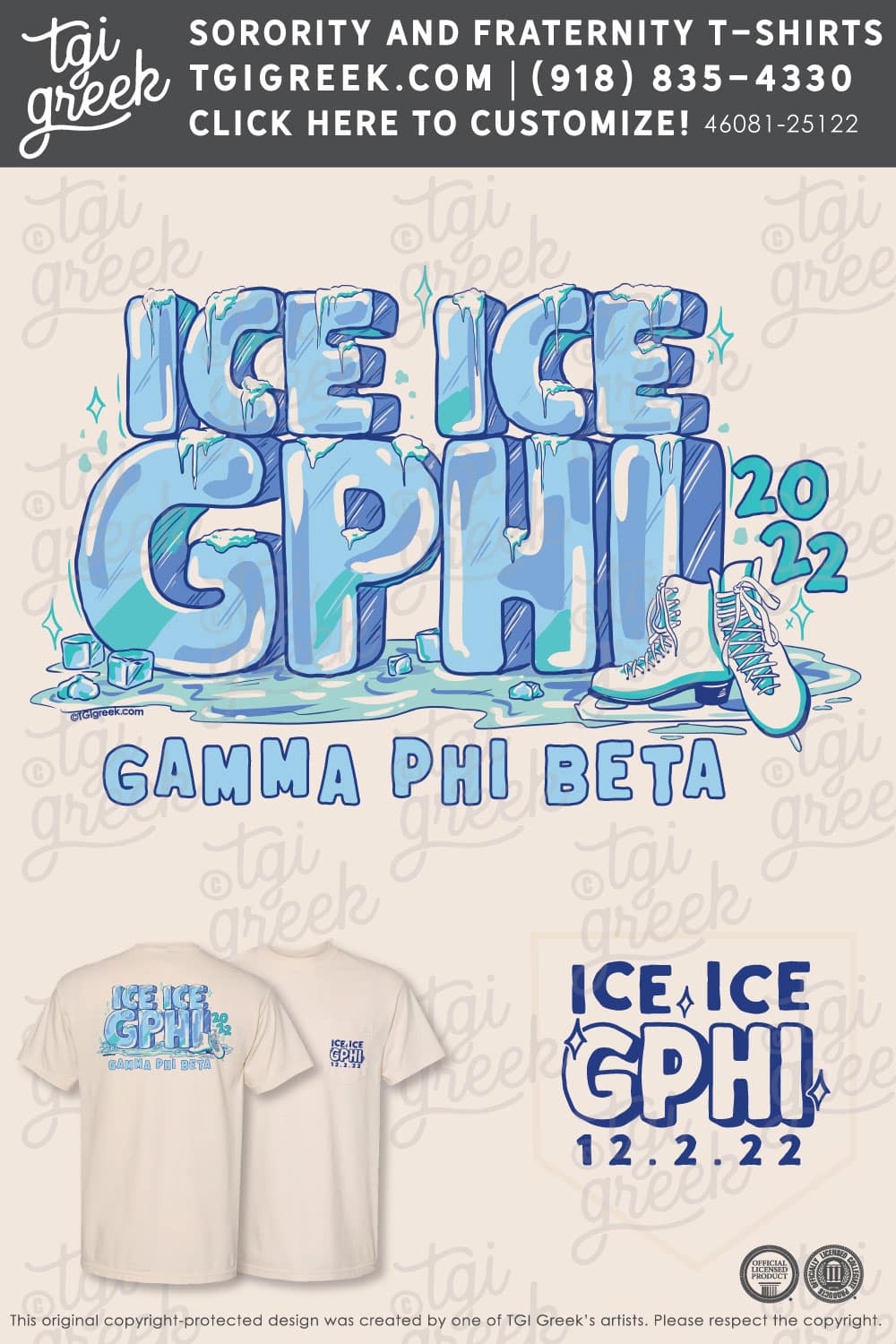 Gamma Phi Beta – UGA Ice Ice Gphi