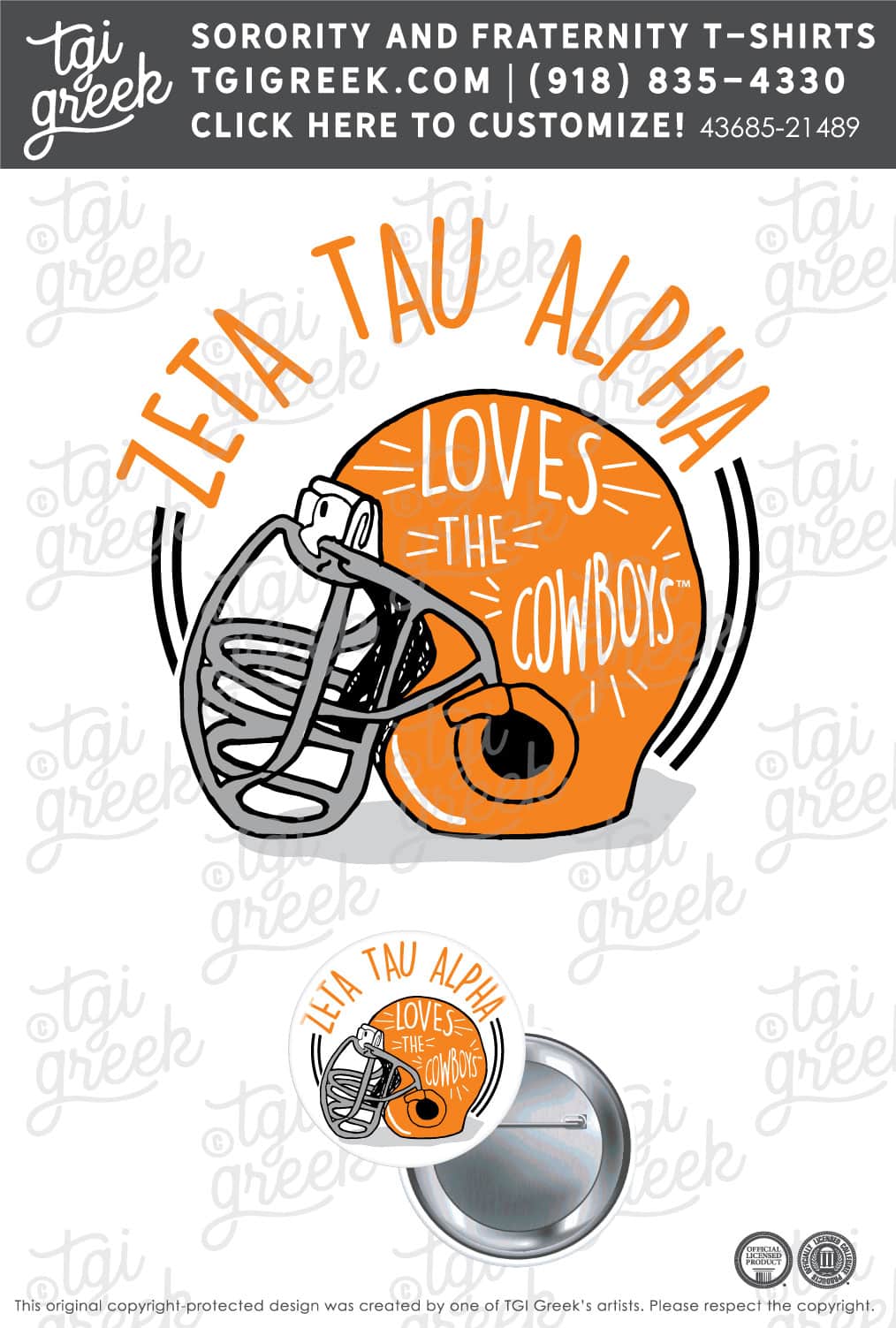 Zeta Tau Alpha – OSU Button B