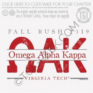 Omega Alpha Kappa – VT Rush