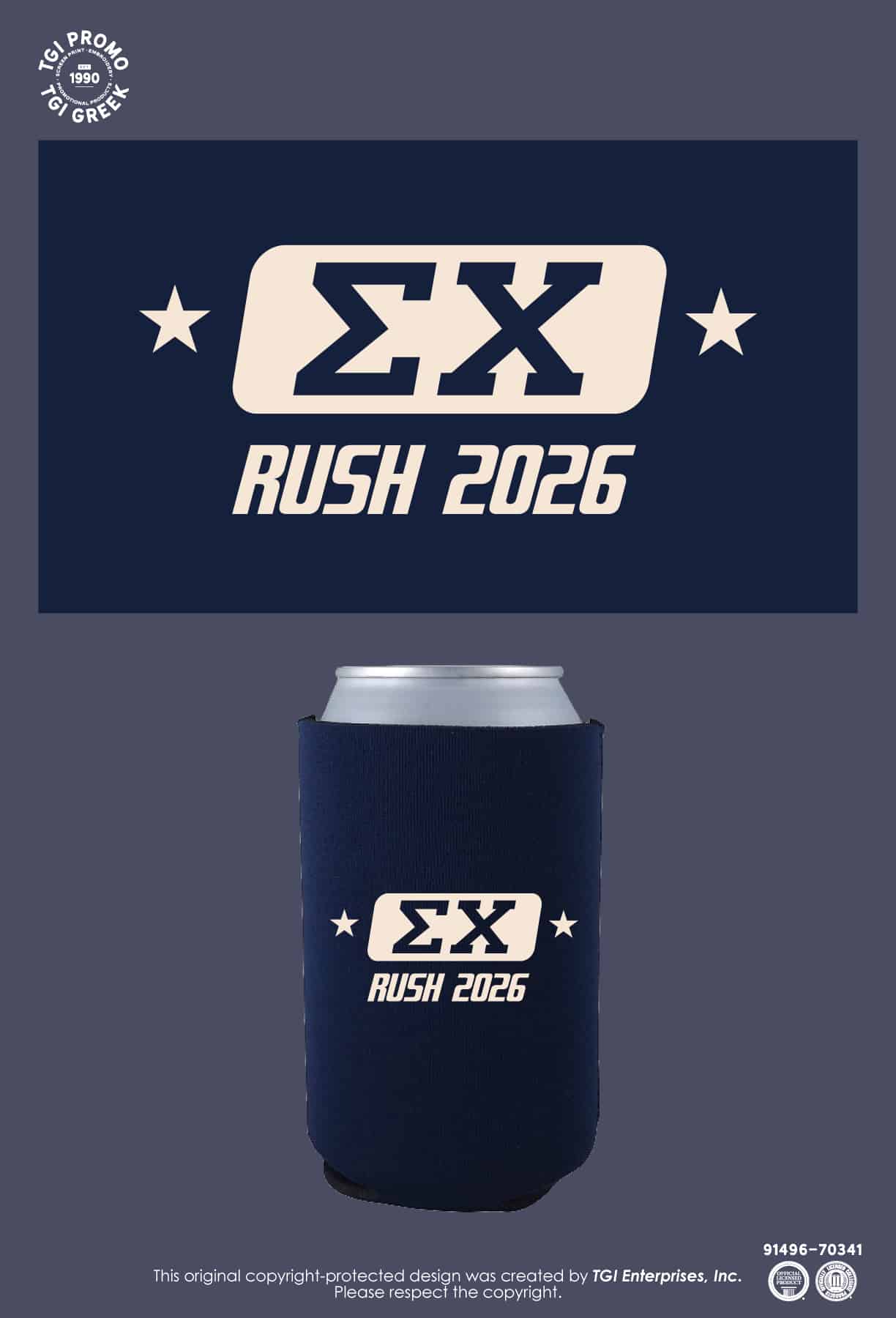 Sigma Chi – OU Free Coozies