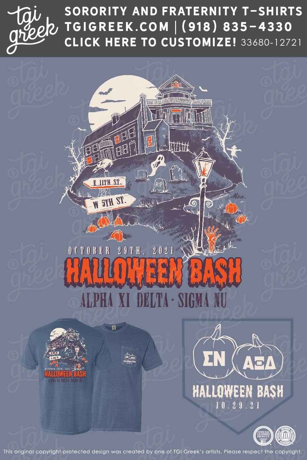 Alpha Xi Delta – ECAU Halloween