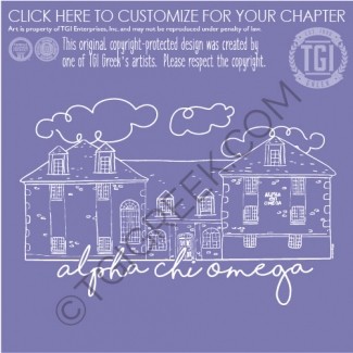 Alpha Chi Omega-OSU House Shirt