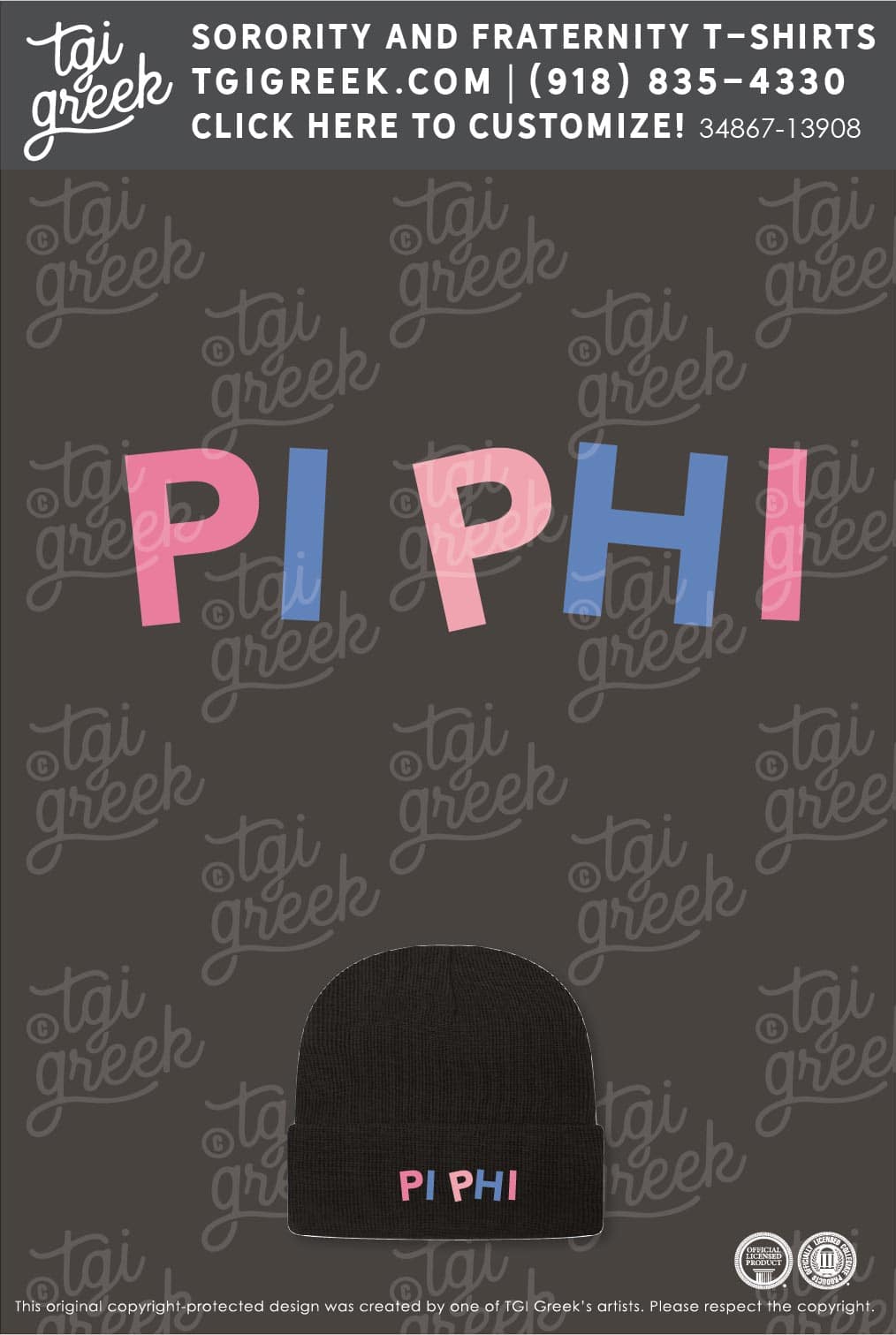 TGI – Pi Beta Phi Jan Live Sale