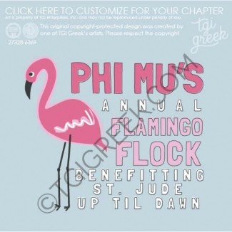Phi Mu – MEM Flamingo Flock