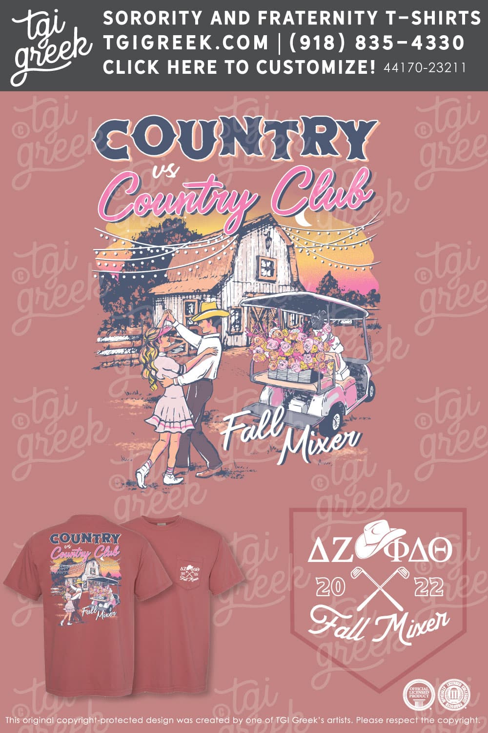 Delta Zeta – UNCCH Country Vs Country Club