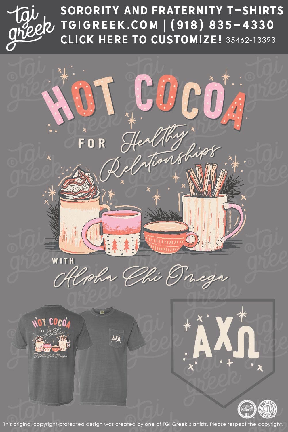 Alpha Chi Omega – TXTECH Cocoa for Health