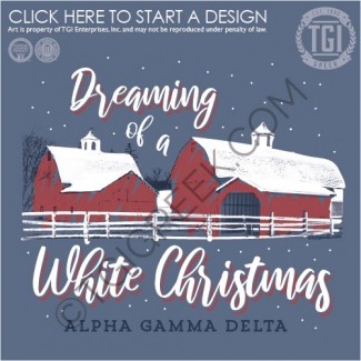 TGI-Alpha Gamma Delta White Chirstmas