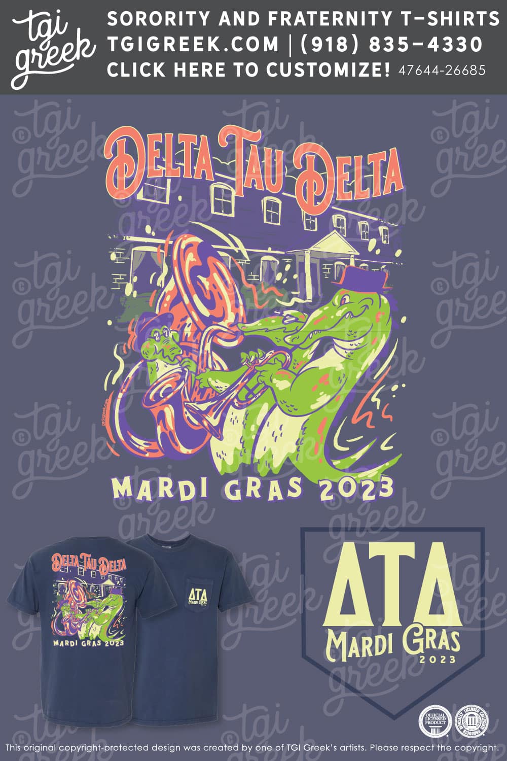 Delta Tau Delta – TULA Mardi Gras