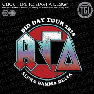 Alpha Gamma Delta-PSU Bid Day Tour