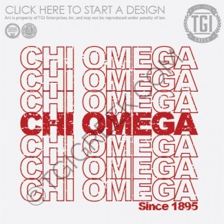 TGI-Chi Omega Bag PR Shirt