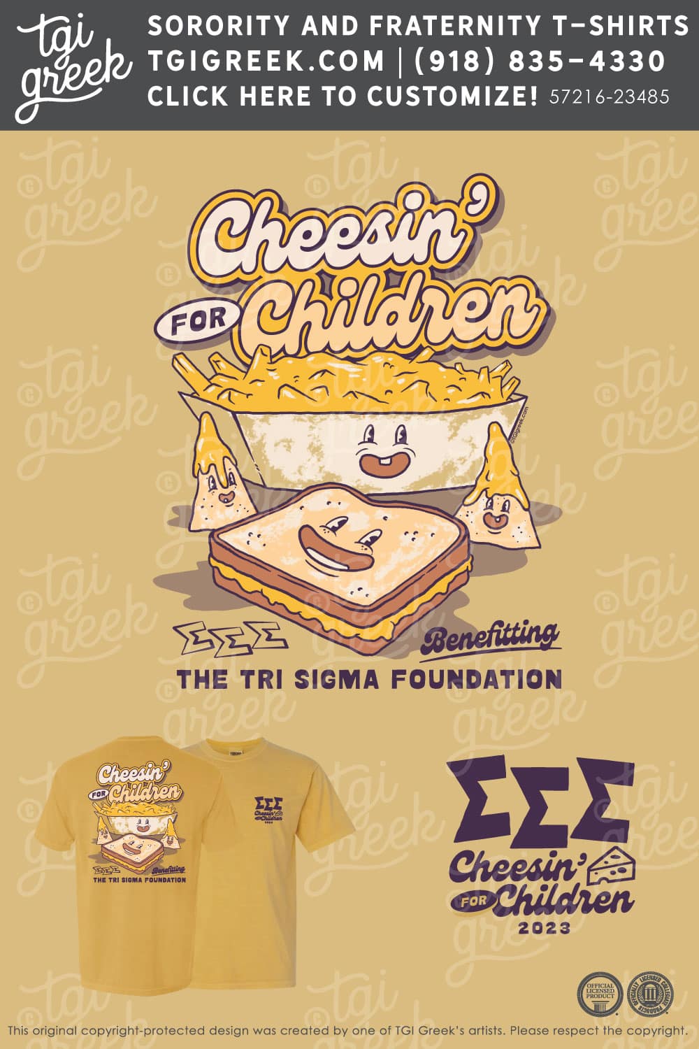Sigma Sigma Sigma – OGLE Cheesin For Children