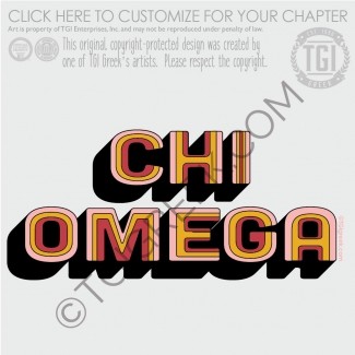 Chi Omega-TU spirit Week