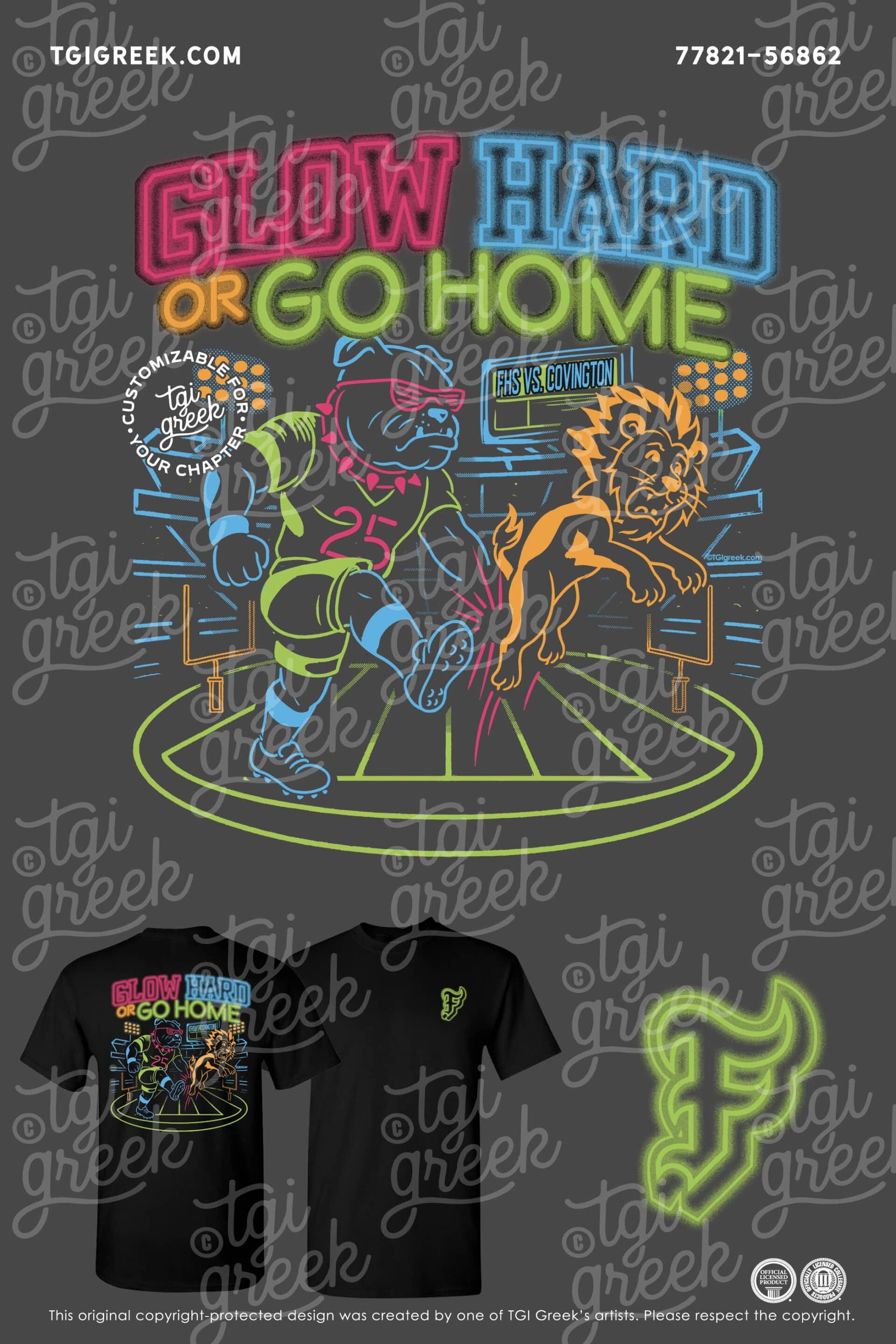 Fontainebleau High School – Neon Tee